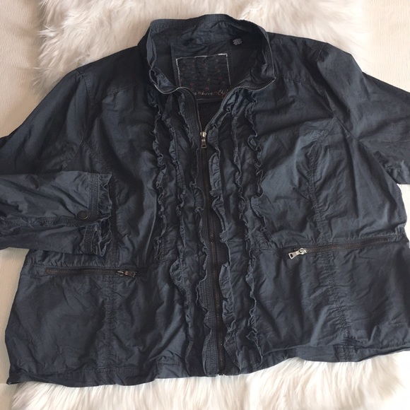 Peace Love Chill Jackets & Blazers - Peace ✌🏻 Love ❤️Chill 👌🏻Ruffle Jacket Sz 3X